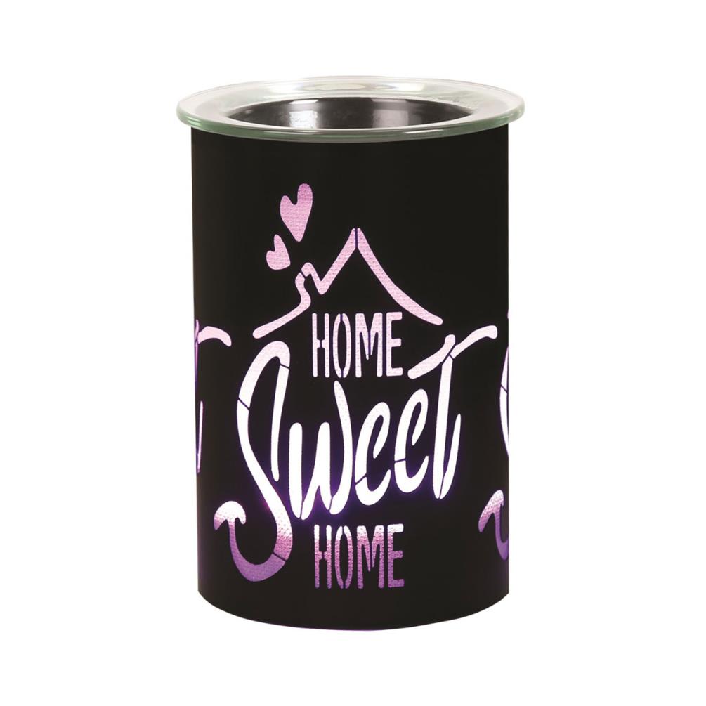 Aroma Black Home Sweet Home Colour Changing Electric Wax Melt Warmer Extra Image 2